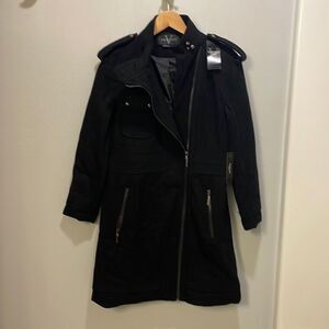 NWT Vertigo Paris woman’s black coat
